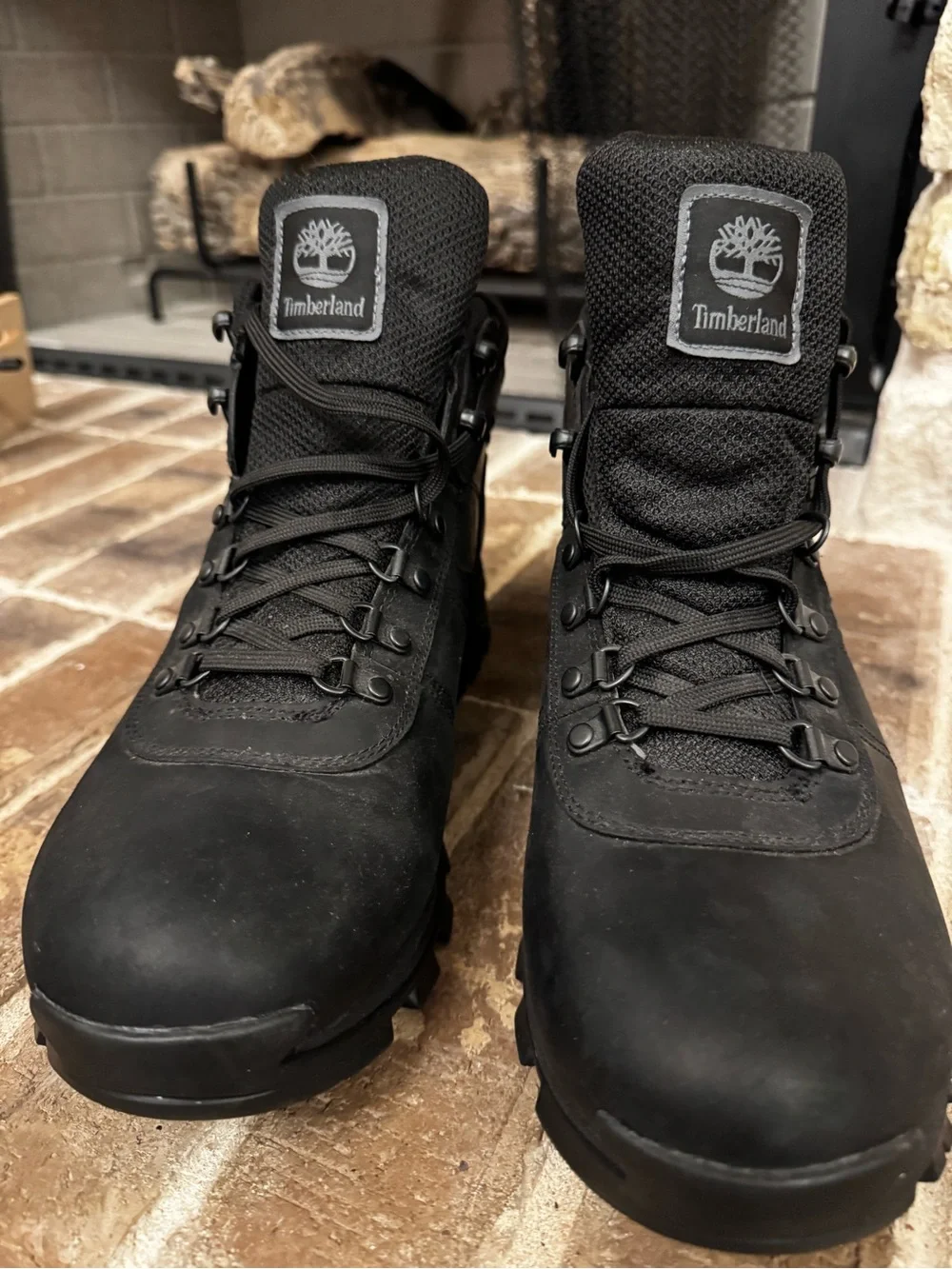Timberland Men’s Black Rugged Trail Boots